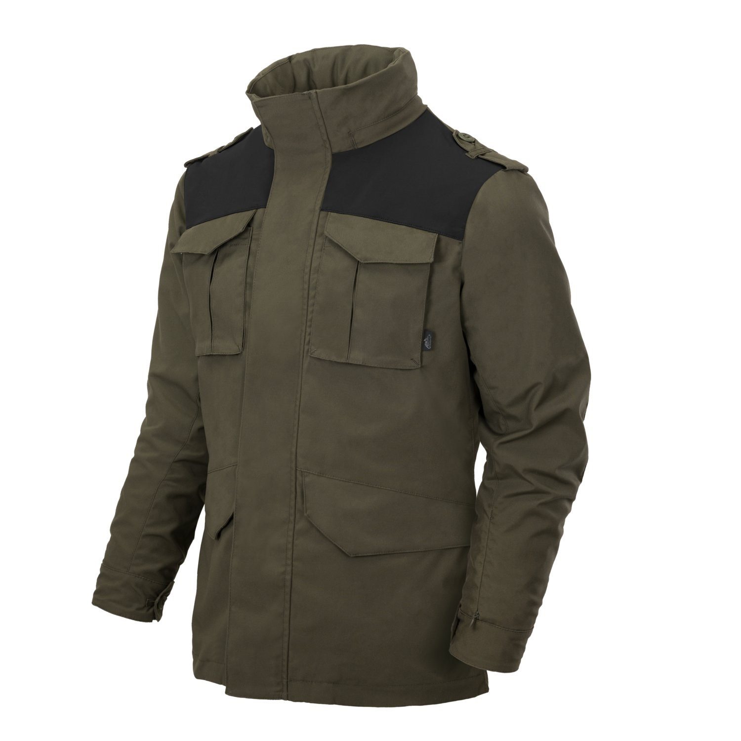 Bunda COVERT M65 TAIGA GREEN/ČERNÁ vel. XXL