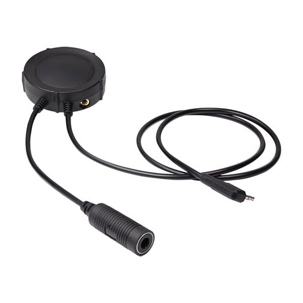 EARMOR spínač PTT M55 - Kenwood 2-pin