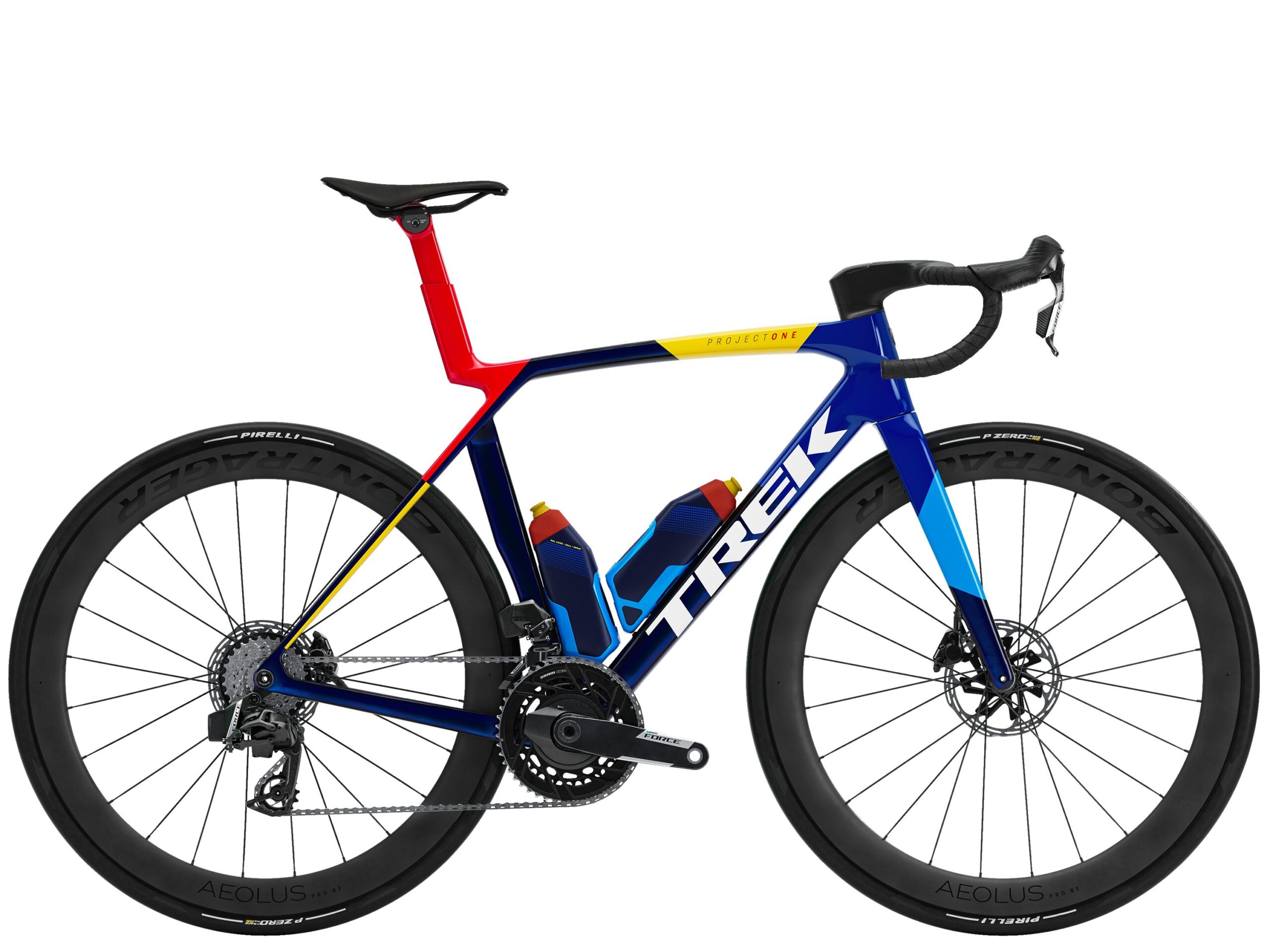 Trek Madone SLR 7 AXS 2026 L modrá/červená