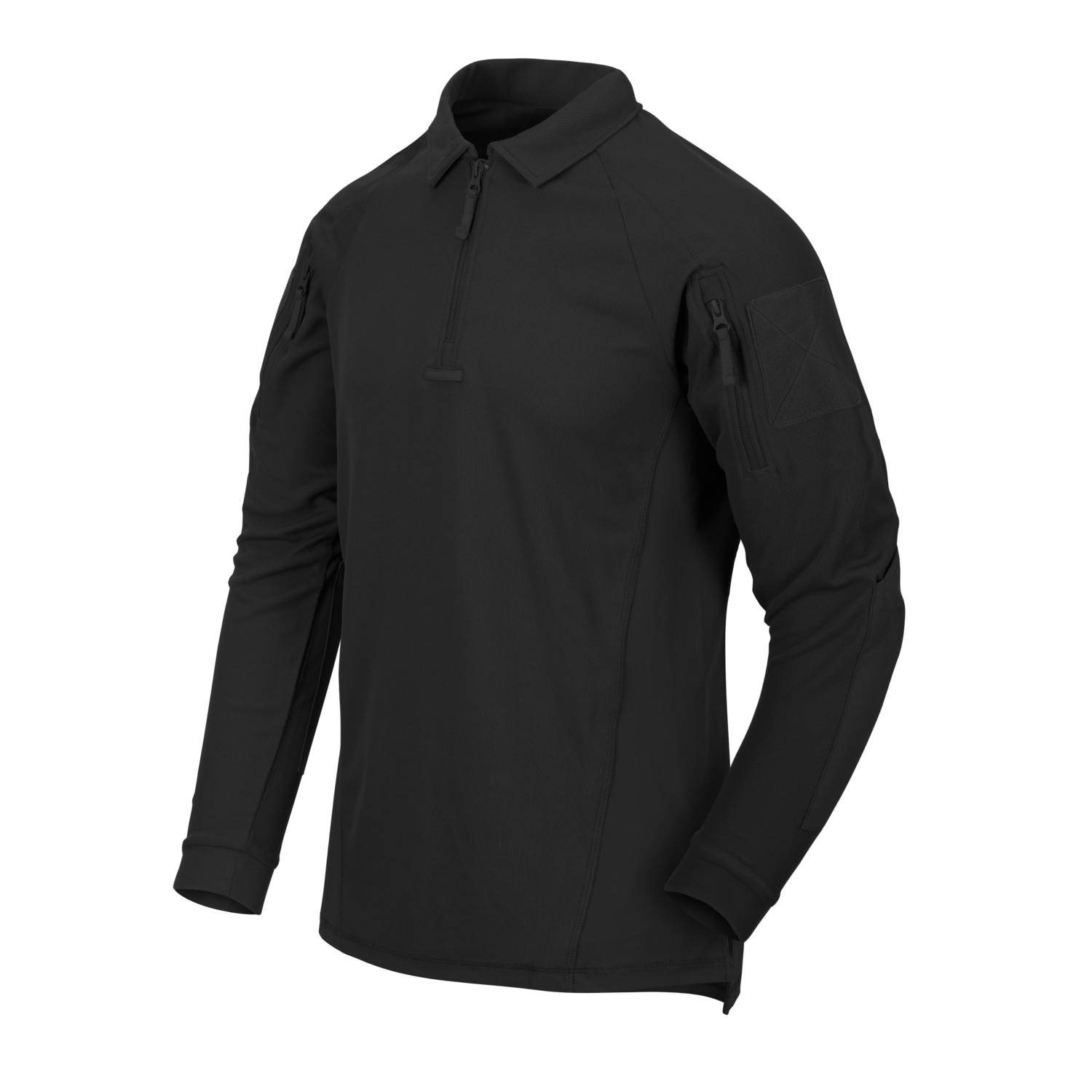 Triko RANGE POLO dlouhý rukáv ČERNÉ vel. M