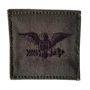 MILITARY RANGE nášivka hodnosti VELCRO COLONEL ZELENÁ
