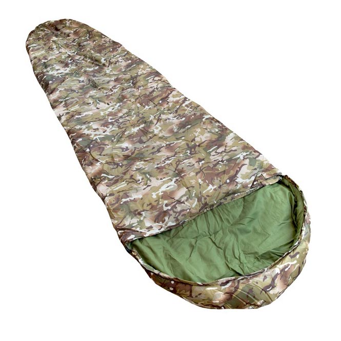 KOMBAT spacák se zipem maskovaný BTP CAMO