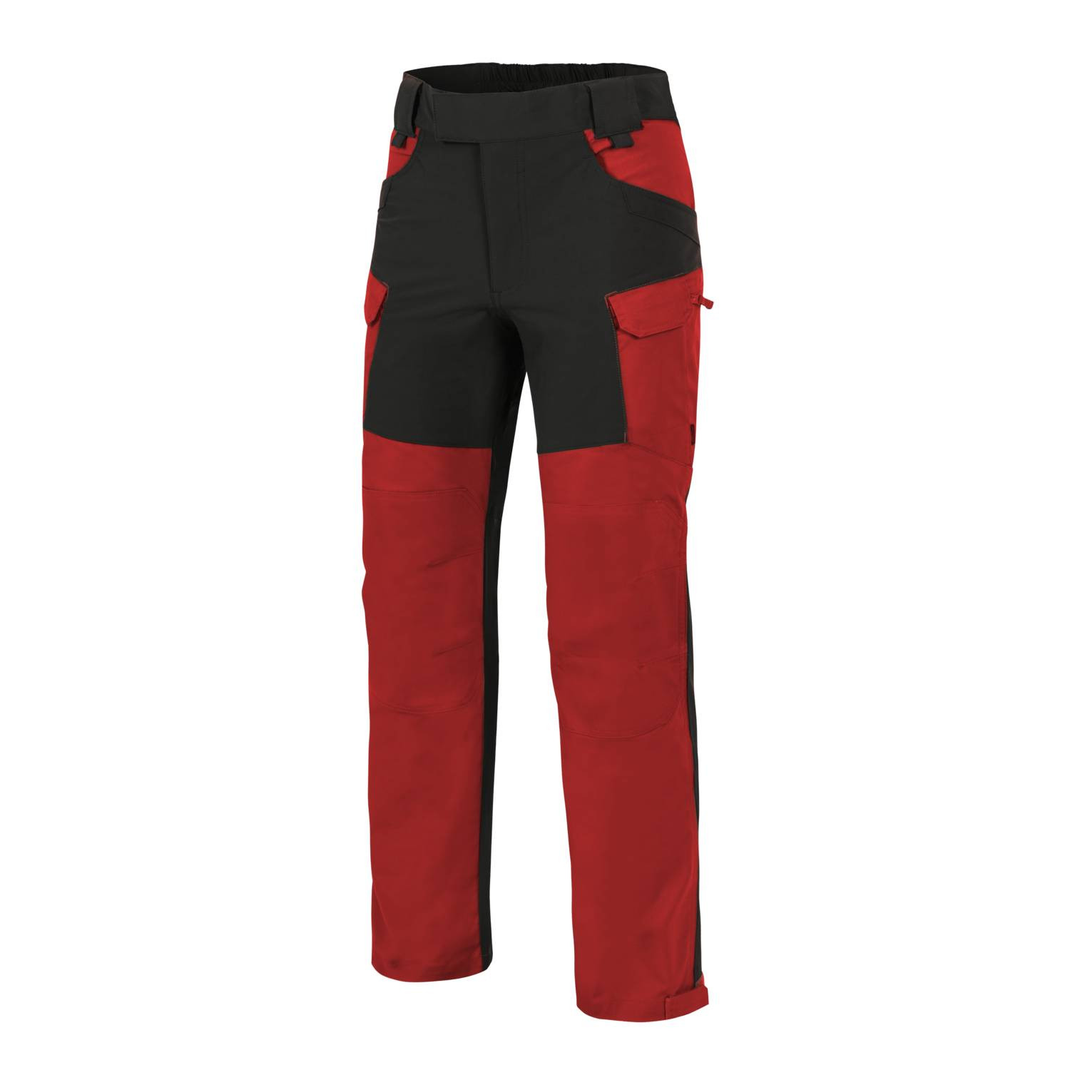 Kalhoty HYBRID OUTBACK® ČERVENO/ČERNÉ vel. 4XL-R