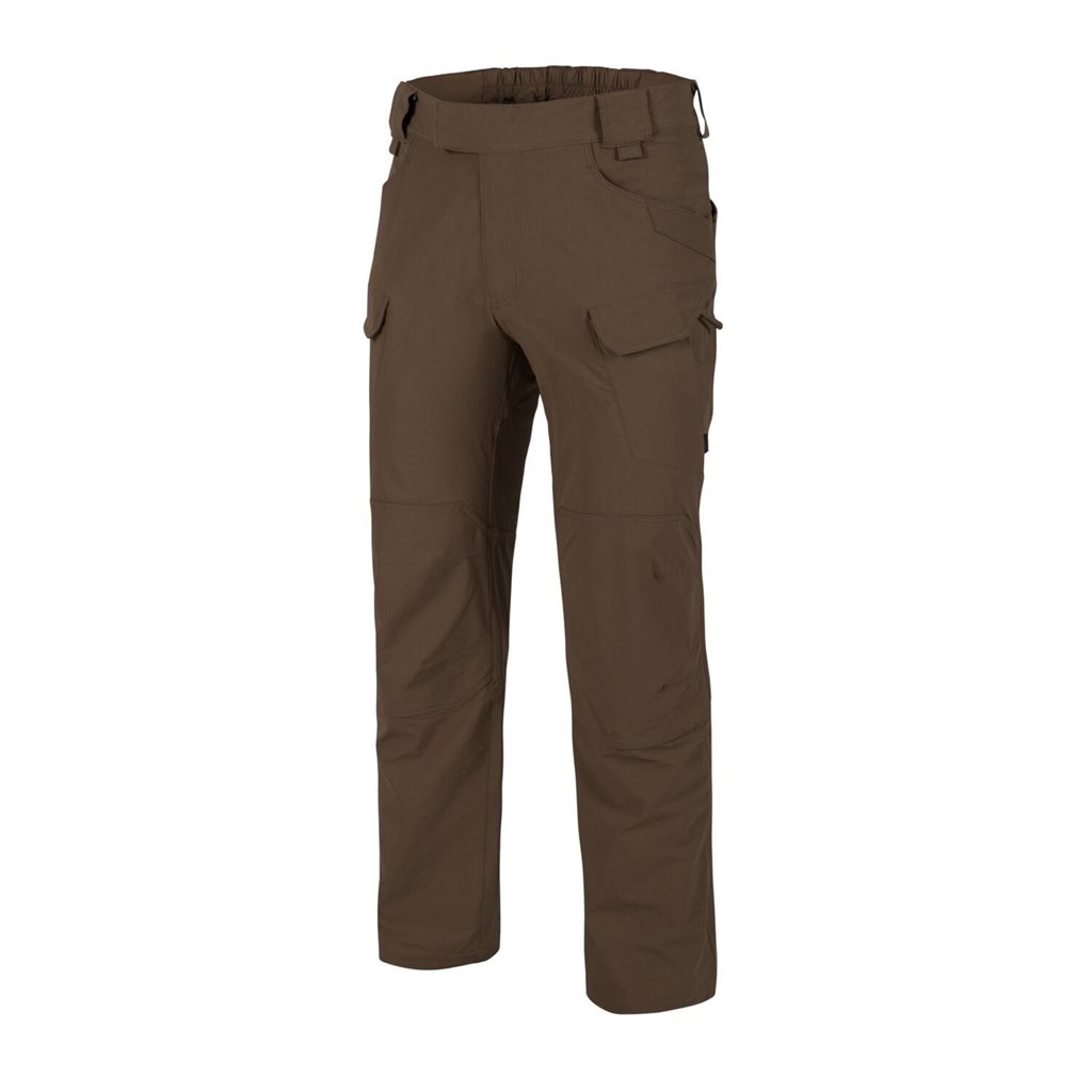Kalhoty OUTDOOR TACTICAL® softshell EARTH BROWN vel. 3XL-R