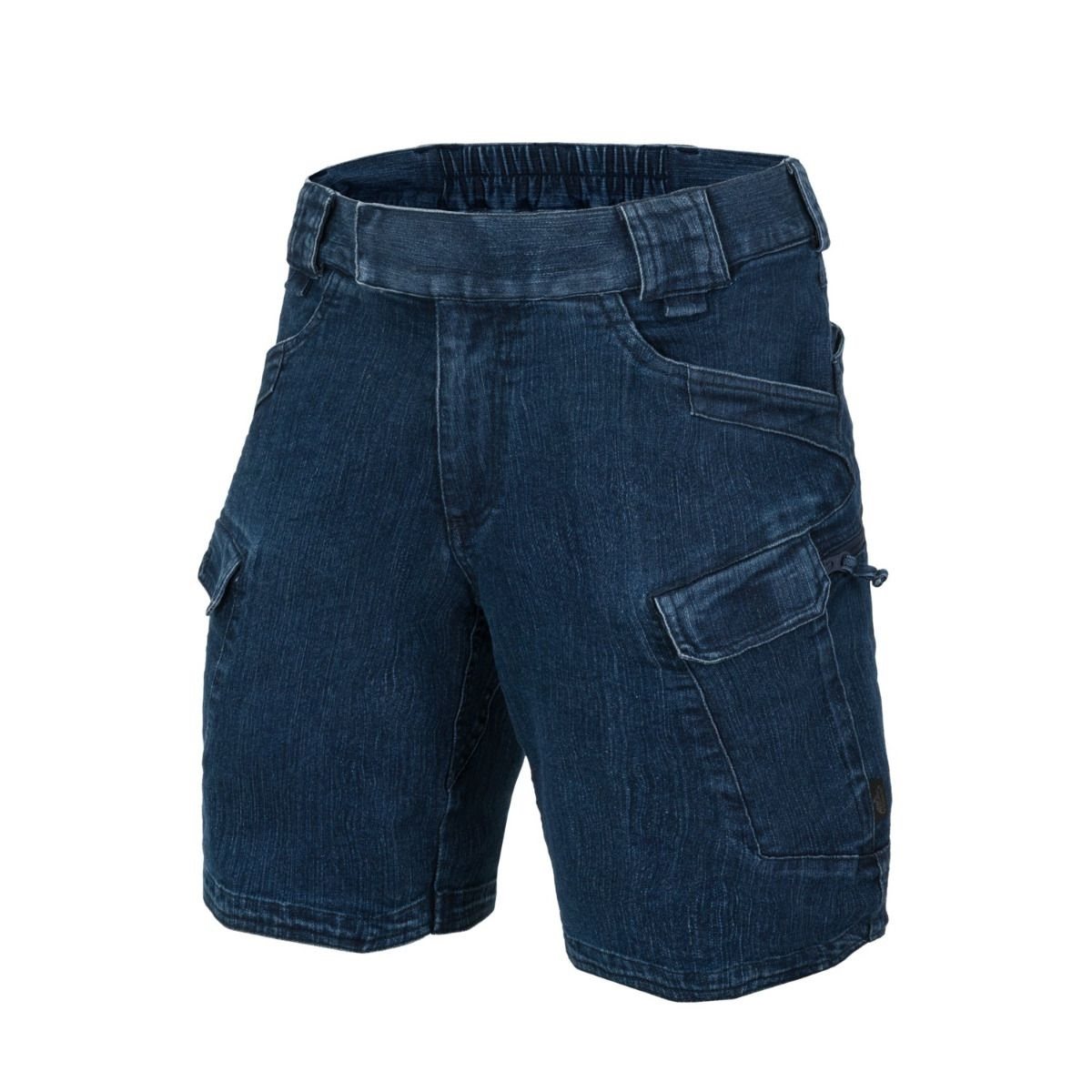Kraťasy UTS URBAN TACTICAL® krátké 8,5" riflové DENIM MODRÉ vel. M