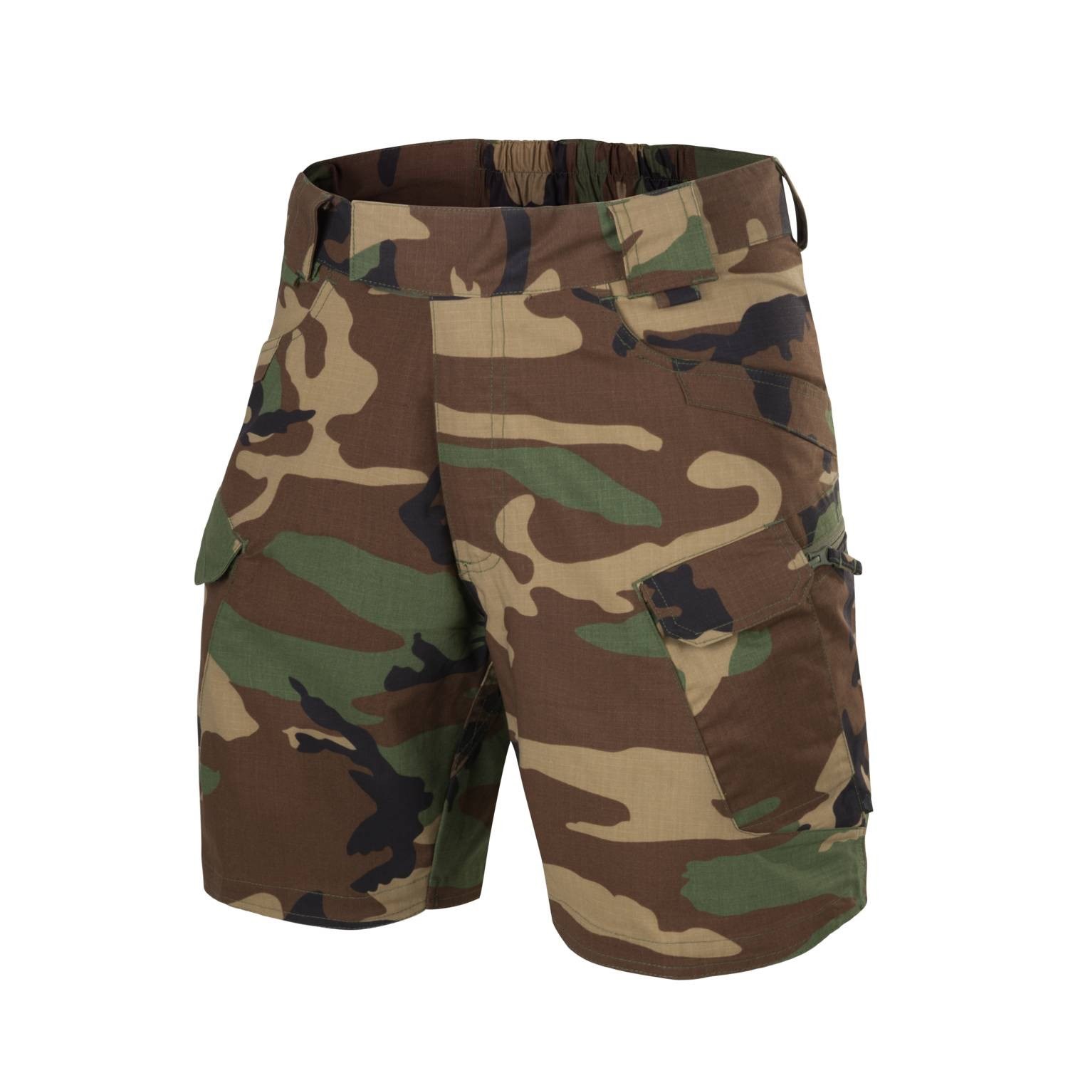 Kraťasy UTS URBAN TACTICAL® krátké 8,5" rip-stop WOODLAND vel. 4XL