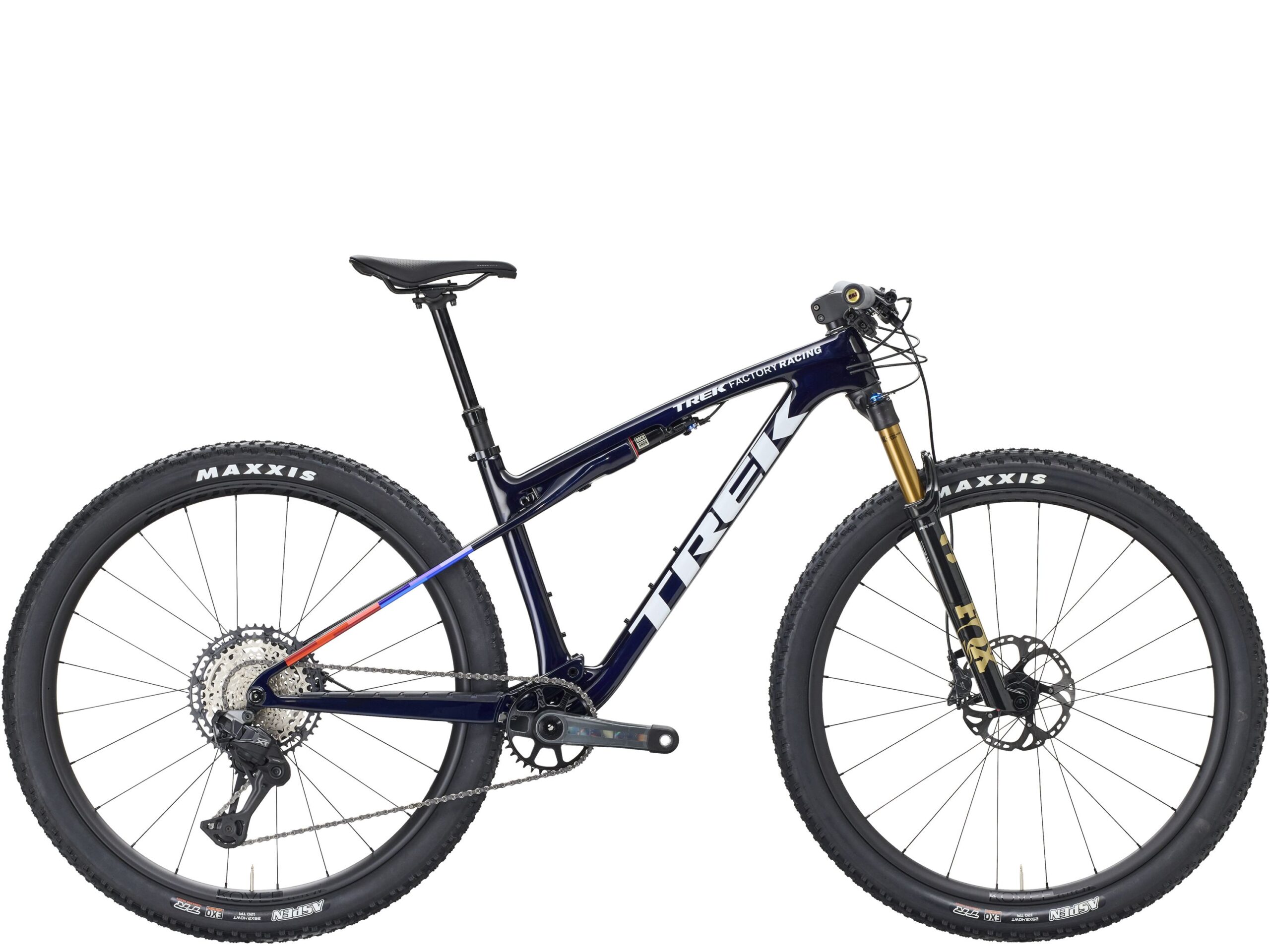 Trek Supercaliber SLR 9.8 XT Di2 Gen 2 2026 ML tmavě modrá