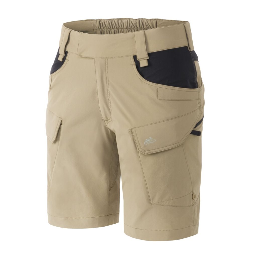 Kraťasy dámské OTS® VersaStretch® Lite 8,5" krátké KHAKI/ČERNÉ vel. XS