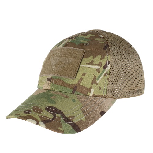 CONDOR OUTDOOR čepice OPERATOR MESH s velcro panely MULTICAM