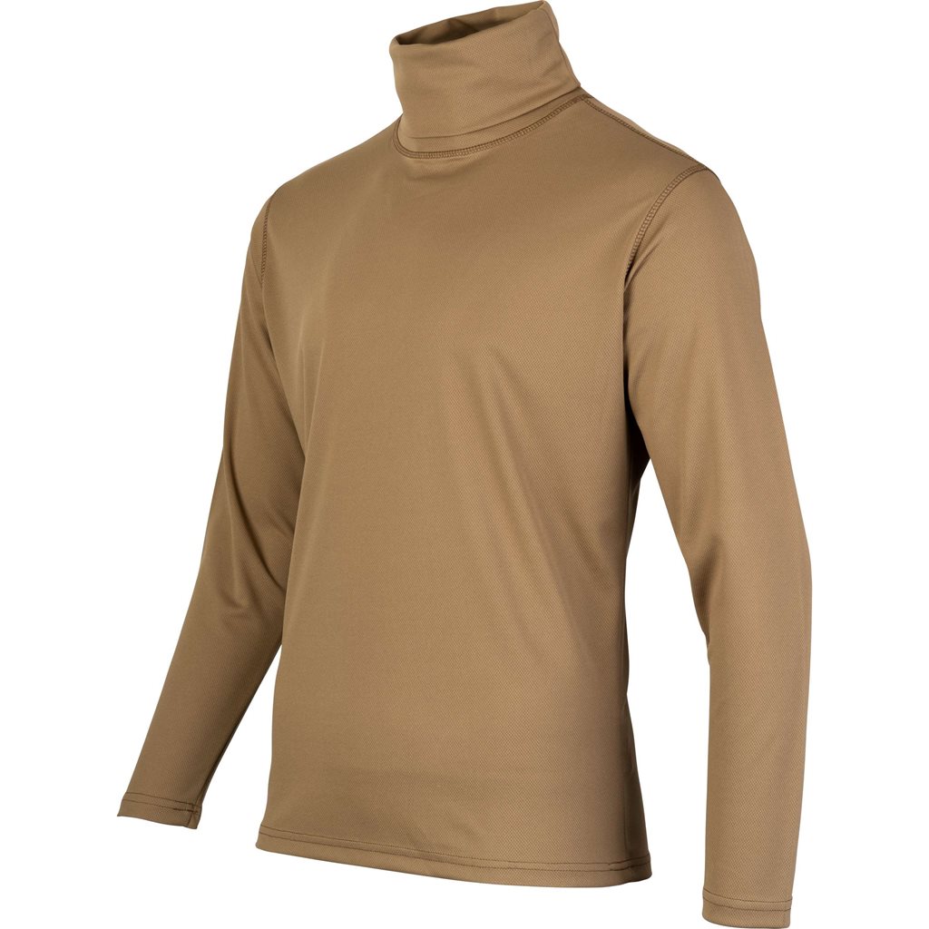 Triko TACTICAL ROLLNECK s dlouhým rukávem COYOTE vel. S