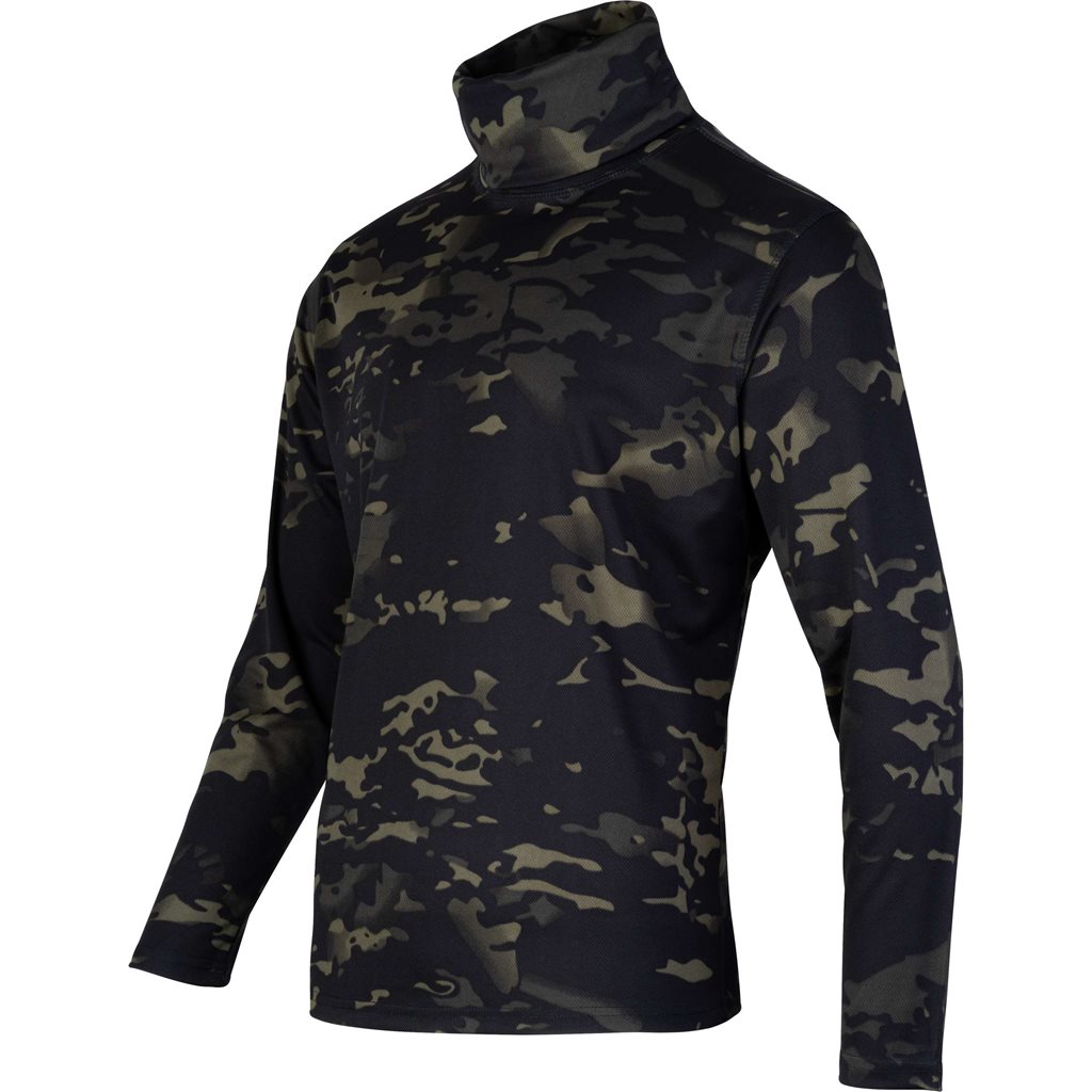 Triko TACTICAL ROLLNECK s dlouhým rukávem VCAM BLACK vel. 3XL