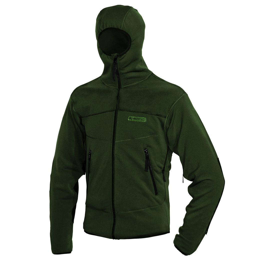 Bunda s kapucí SNEAKER Polartec® alpine green vel. L