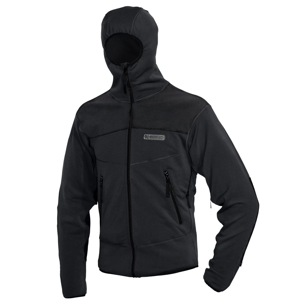 Bunda s kapucí SNEAKER Polartec® ČERNÁ vel. XL