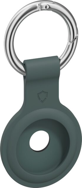 AlzaGuard Silicone Keychain pro Airtag zelená