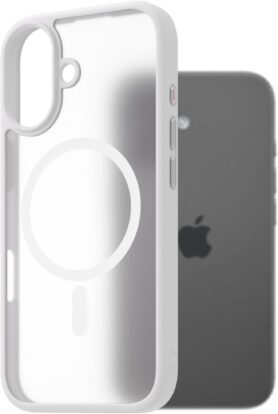 AlzaGuard Matte Case Compatible with Magsafe pro iPhone 17 bílý
