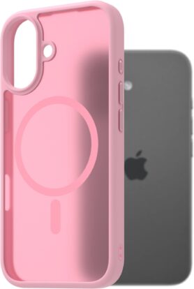 AlzaGuard Matte Case Compatible with Magsafe pro iPhone 17 levandulově růžový