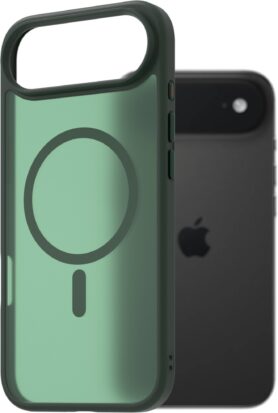 AlzaGuard Matte Case Compatible with Magsafe pro iPhone Air tmavě zelený
