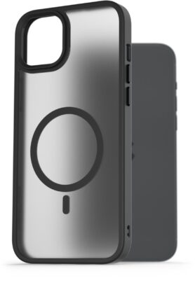 AlzaGuard Matte Case Compatible with MagSafe pro iPhone 15 Plus černý