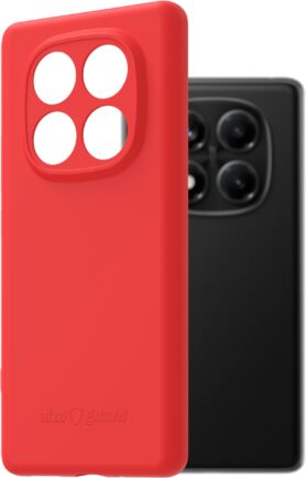 AlzaGuard Matte TPU Case pro Xiaomi Redmi Note 14 Pro 4G červený