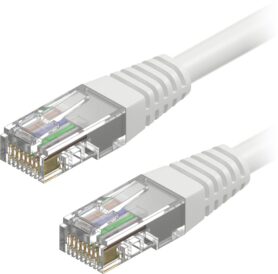 AlzaPower Patch CAT5E UTP 0.25m bílý