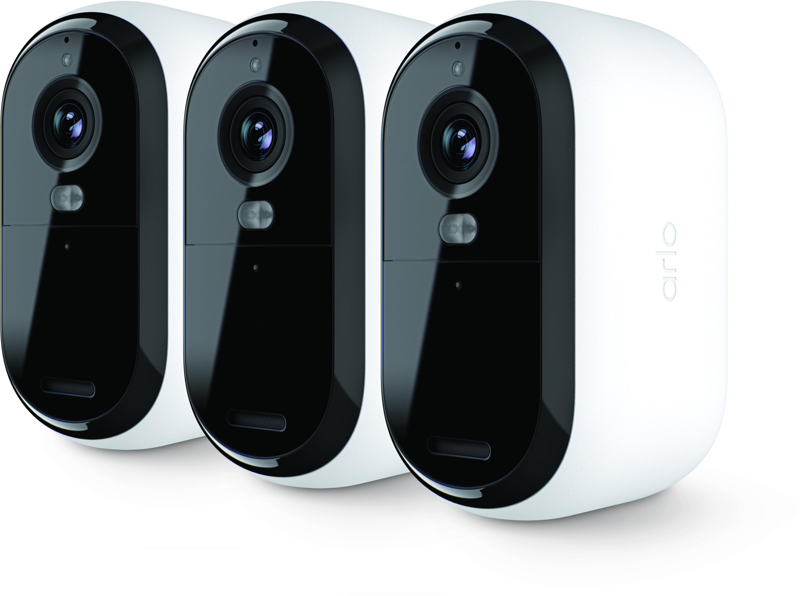 Arlo Essential Gen.2 2K Outdoor Security Camera, 3 ks, bílá