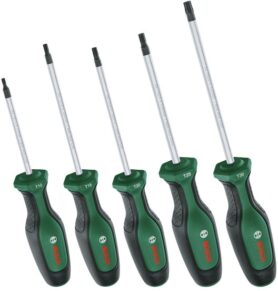 BOSCH Sada šroubováků Torx 5 kusů, 1.600.A02.BX6