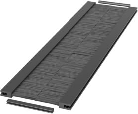 CONTEG DP-KP-KAR6 - kartáčová průchodka, 500 × 110 mm, 2× kartáč, 2× lemovka