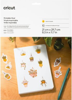 Cricut Printable Vinyl A4 - 10 sheets (Gold)