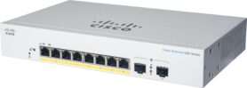 CISCO CBS220 Smart 8-port GE, PoE, Ext PS, 2x1G SFP