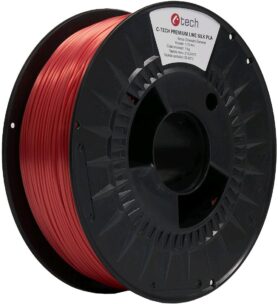 C-TECH filament PREMIUM LINE PLA Silk orientální červená RAL3031