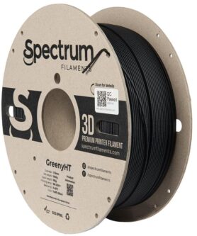Filament Spectrum GreenyHT 1.75mm Traffic Black 1kg