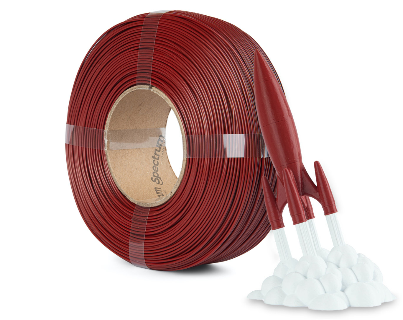 Filament Spectrum ReFill Premium PLA High Speed 1.75mm Crimson Red 1kg