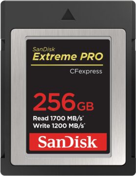 SANDISK Compact Flash Extreme PRO CF expres 256GB, Type B