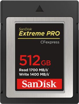 SANDISK Compact Flash Extreme PRO CF expres 512GB, Type B