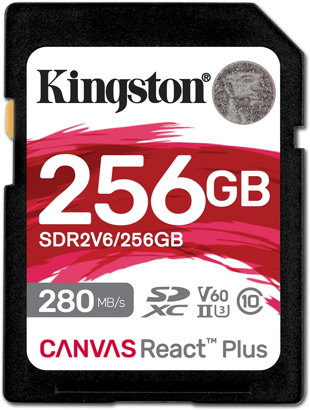 Kingston SDXC 256GB Canvas React Plus V60