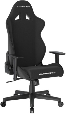 DXRACER GLADIATOR černá, látková
