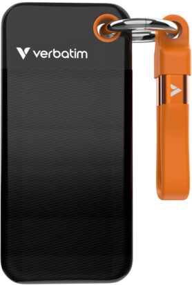 VERBATIM Pocket SSD 2TB černá/oranžová