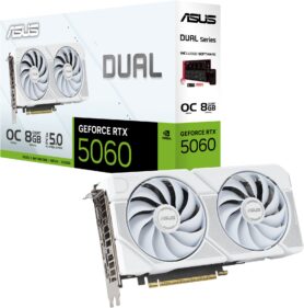 ASUS DUAL GeForce RTX 5060 8G OC WHITE
