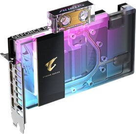 GIGABYTE AORUS GeForce RTX 5080 XTREME WATERFORCE WB 16G