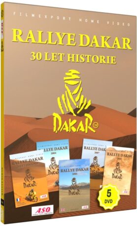 Rallye Dakar 30 let historie /papírové pošetky/ (5DVD) - DVD