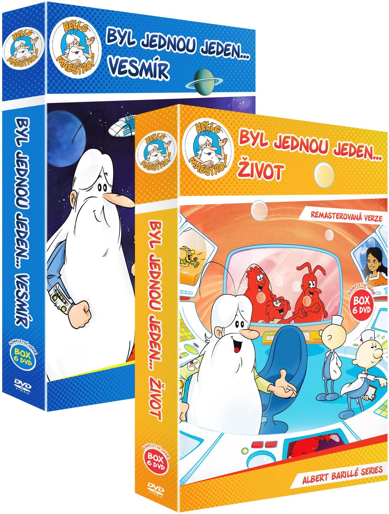 Byl jednou jeden život + Byl jednou jeden vesmír - remasterovaná verze (12DVD) - DVD