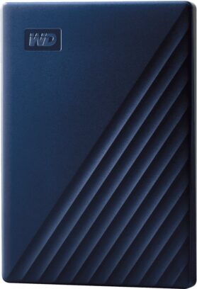 WD My Passport pro Mac 2TB, modrý