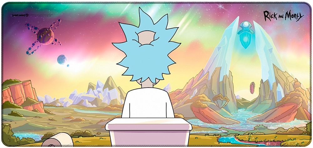 Rick and Morty - Private Sanctuary - Podložka pod myš a klávesnici