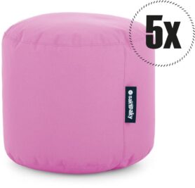 SakyPaky 5x taburet růžový