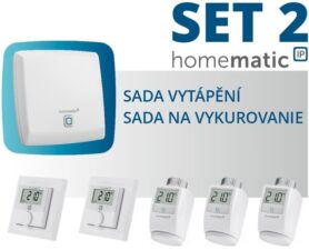 Homematic IP Sada vytápění Homematic IP (byt 2+1) - HmIP-SET2