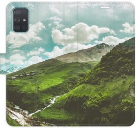 iSaprio Flip pouzdro Mountain Valley pro Samsung Galaxy A71