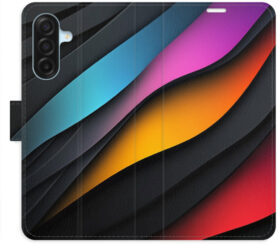 iSaprio Flip pouzdro Color Waves pro Samsung Galaxy A17 / A17 5G