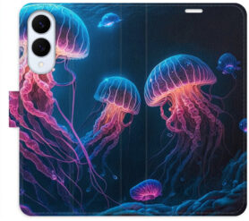 iSaprio Flip pouzdro Jellyfish pro Samsung Galaxy S25 Edge