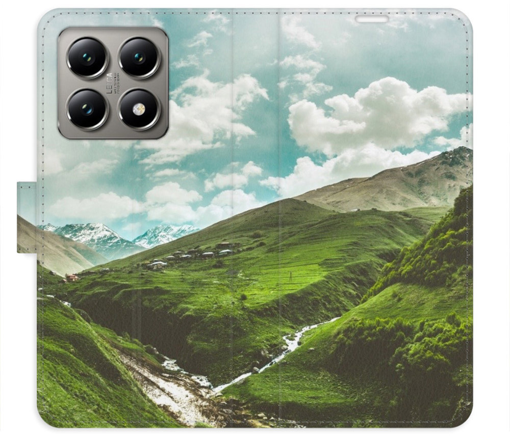 iSaprio Flip pouzdro Mountain Valley pro Xiaomi 14T Pro