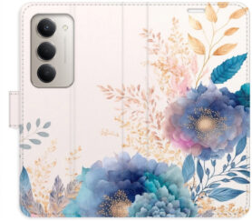 iSaprio Flip pouzdro Ornamental Flowers 03 pro Xiaomi Redmi 15 5G
